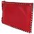 Valentino Borsa Clutch Unisex Rockstud Rossa Rosso