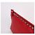 Valentino Borsa Clutch Unisex Rockstud Rossa Rosso - vista 3