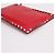 Valentino Borsa Clutch Unisex Rockstud Rossa Rosso - vista 5