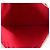 Valentino Borsa Clutch Unisex Rockstud Rossa Rosso - vista 8