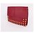 Valentino Borsa Clutch Rossa con Borchie Dorate Edizione Limitata Rosso - vista 2