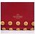 Valentino Borsa Clutch Rossa con Borchie Dorate Edizione Limitata Rosso - vista 6