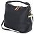 Burberry Bolsa hobo de couro preto