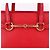 Gucci Horsebit Gold-tone Red Bag Rosso - vista 4
