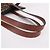 Burberry Borsa a spalla ritratto E-Canvas Stripe Marrone - vista 6