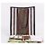 Burberry Borsa a spalla ritratto E-Canvas Stripe Marrone - vista 7