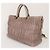 Prada Grande Borsa in Pelle Gaufre per Donne Marrone - vista 6