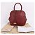 Burberry Große Goldplattierte Orchard-Tote-Tasche Rot - Ansicht 8