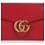 Gucci Borsa a tracolla GG Marmont rossa WOC Rosso - vista 6