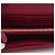 Salvatore Ferragamo Portafoglio lungo da donna Ferragamo in oro e bordeaux Rosso - vista 3