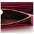 Salvatore Ferragamo Portafoglio lungo da donna Ferragamo in oro e bordeaux Rosso - vista 4