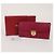 Salvatore Ferragamo Portafoglio lungo da donna Ferragamo in oro e bordeaux Rosso - vista 5