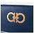 Salvatore Ferragamo Cartera azul dorada Gancini - vista 8