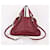 Chloé Paraty Burgundy Medium Bag Rosso - vista 8