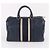 Gucci Borsa Boston in pelle blu navy - vista 4