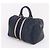 Gucci Borsa Boston in pelle blu navy - vista 5