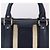 Gucci Borsa Boston in pelle blu navy - vista 8