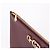 Gucci Burgundy Leather Jumi Medium Clutch Bag Rosso - vista 4