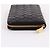 Bottega Veneta Cartera larga con cremallera negra de acero inoxidable dorado - vista 3