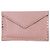 Valentino Borsa Clutch Donna Rockstud Beige Scuro Marrone