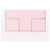 Tory Burch Rosa Leder Clutch Bag mit drei Fächern Pink - Ansicht 8