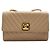 Chanel Beige Lammleder Chevron Umhängetasche Braun