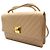 Chanel Beige Lammleder Chevron Umhängetasche Braun - Ansicht 2