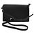 Borsa a tracolla Saffiano nera Tory Burch Nero - vista 3