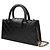 Borsa tote e crossbody in pelle nera trapuntata e stampata Tory Burch Nero - vista 2