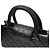 Borsa tote e crossbody in pelle nera trapuntata e stampata Tory Burch Nero - vista 6