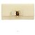 Salvatore Ferragamo Cartera larga de oro marfil Dorado
