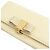 Salvatore Ferragamo Cartera larga de oro marfil Dorado - vista 6