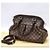 Louis Vuitton Borsa a Spalla Trovée PM in Damier Ébène Marrone - vista 2