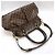 Louis Vuitton Borsa a Spalla Trovée PM in Damier Ébène Marrone - vista 3