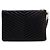 Saint Laurent Clutch New Medium Matelassé Monogram Nero - vista 6