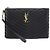 Saint Laurent Borsa Clutch con Tracolla Monogram Nera Piccola Nero