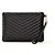 Saint Laurent Borsa Clutch con Tracolla Monogram Nera Piccola Nero - vista 3