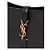 Saint Laurent Borsa hobo piccola con monogramma nera: Nero - vista 5