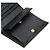 Prada Cartera plegable de cuero Saffiano negro con logo triangular QHH - vista 5