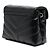Saint Laurent Mini Crossbody Lulu Nero Argento - vista 5