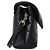 Saint Laurent Mini Crossbody Lulu Nero Argento - vista 7