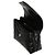 Saint Laurent Mini Crossbody Lulu Nero Argento - vista 8