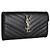 Saint Laurent Monogramm Klapp-Langgeldbörse Gold Schwarz - Ansicht 2