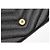 Saint Laurent Monogramm Klapp-Langgeldbörse Gold Schwarz - Ansicht 8