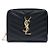 Saint Laurent Billetera Compacta Monogram con Herrajes Dorados Negro - vista 2