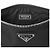 Prada Borsa Clutch in Re-Nylon Nera Nero - vista 4