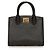 Salvatore Ferragamo Borsa Studio Gancini Nera Nero - vista 3