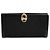 Gucci Sima Schwarze Jacquard Lange Brieftasche