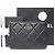 Chanel 19 Pochette Chanel Media Nera Nero - vista 6