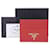 Saffiano Prada Tarjetero con Logo Triangular Roja  - vista 1